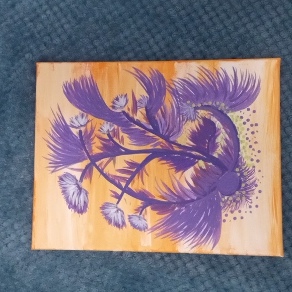 10x12 acrylic canvas painting by me - Picture 2 of 2